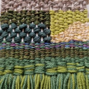 Woven Landscapes Using a Frame Loom
