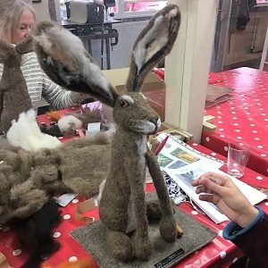 Make a Gorgeous Needlefelt Hare