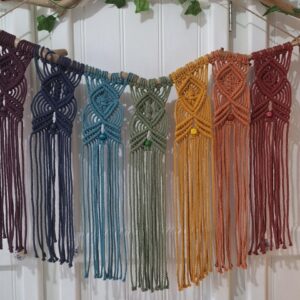 Macrame Wall Hanging / Bunting - Half Day AM