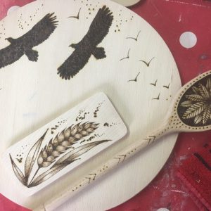 Pyrography - Burning Designs on Wood **Extra Date**