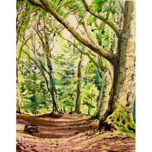 Painting Trees in Watercolour for Beginners