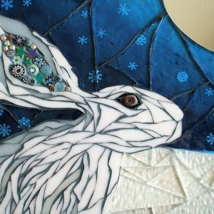 Mosaics: A Winter Snow Hare ***EXTRA DATE***