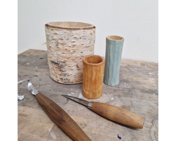 Three Shrink pots and tools