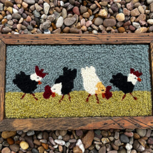 Yarn Hooking - Farm Animals