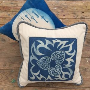 Creative Combo - Cyanotype Print + Sew a Simple Cushion - Moved from 2020