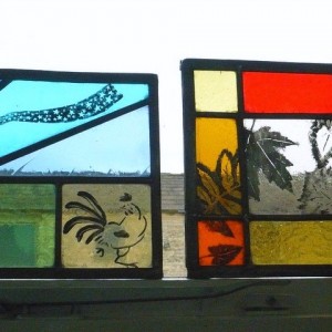 Glass Painting, Firing & Creating a Panel