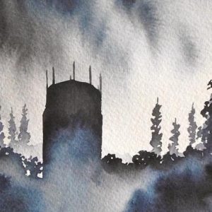 Painting in Monochrome - Ink & Watercolour